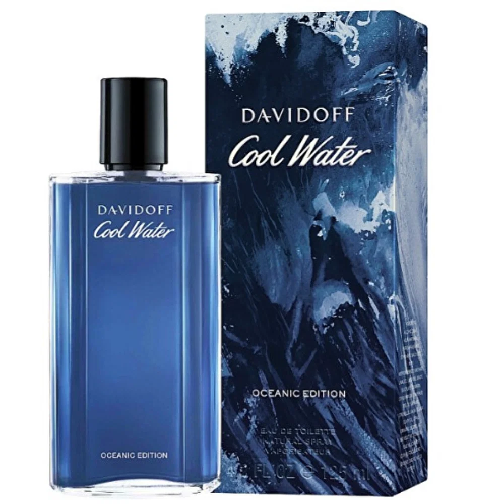 Davidoff Cool Water Oceanic Edition Eau de Toilette pentru bărbați, parfum original