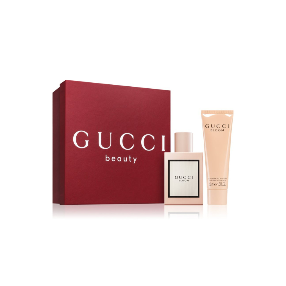 Gucci Bloom Set Cadou Eau de Parfum 50 ml + Loțiune pentru femei, parfum original