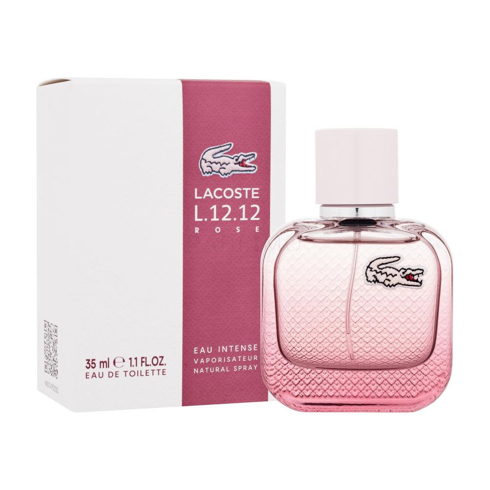 Lacoste L.12.12 Rose Eau Intense Eau de Toilette pentru femei, parfum original
