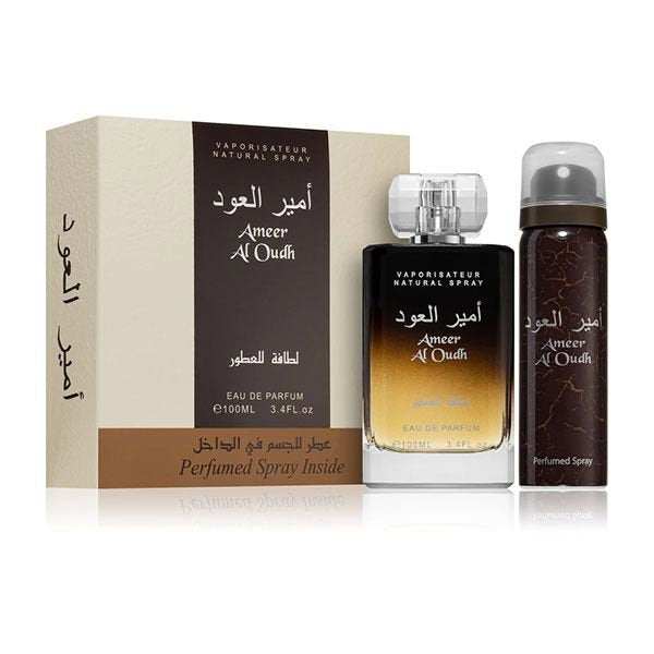 Lattafa Ameer Al Oudh Intense Oud Set Eau de Parfum unisex, parfum original
