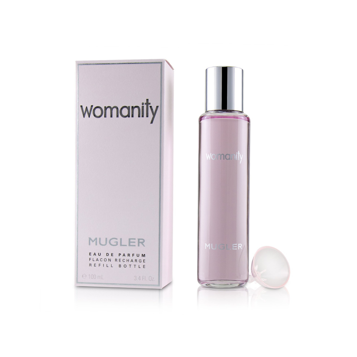 Mugler Womanity Eau de Parfum Refill pentru femei, parfum original