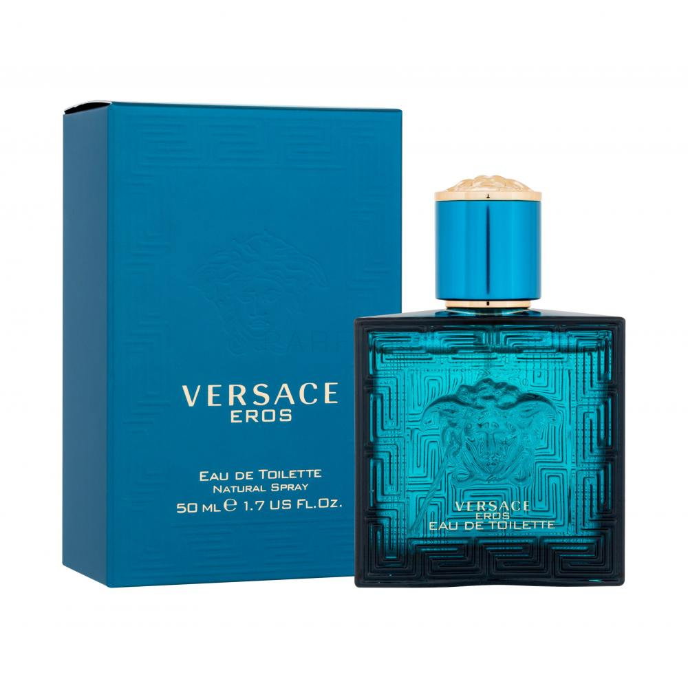 Versace Eros Eau de Toilette pentru bărbați, parfum original