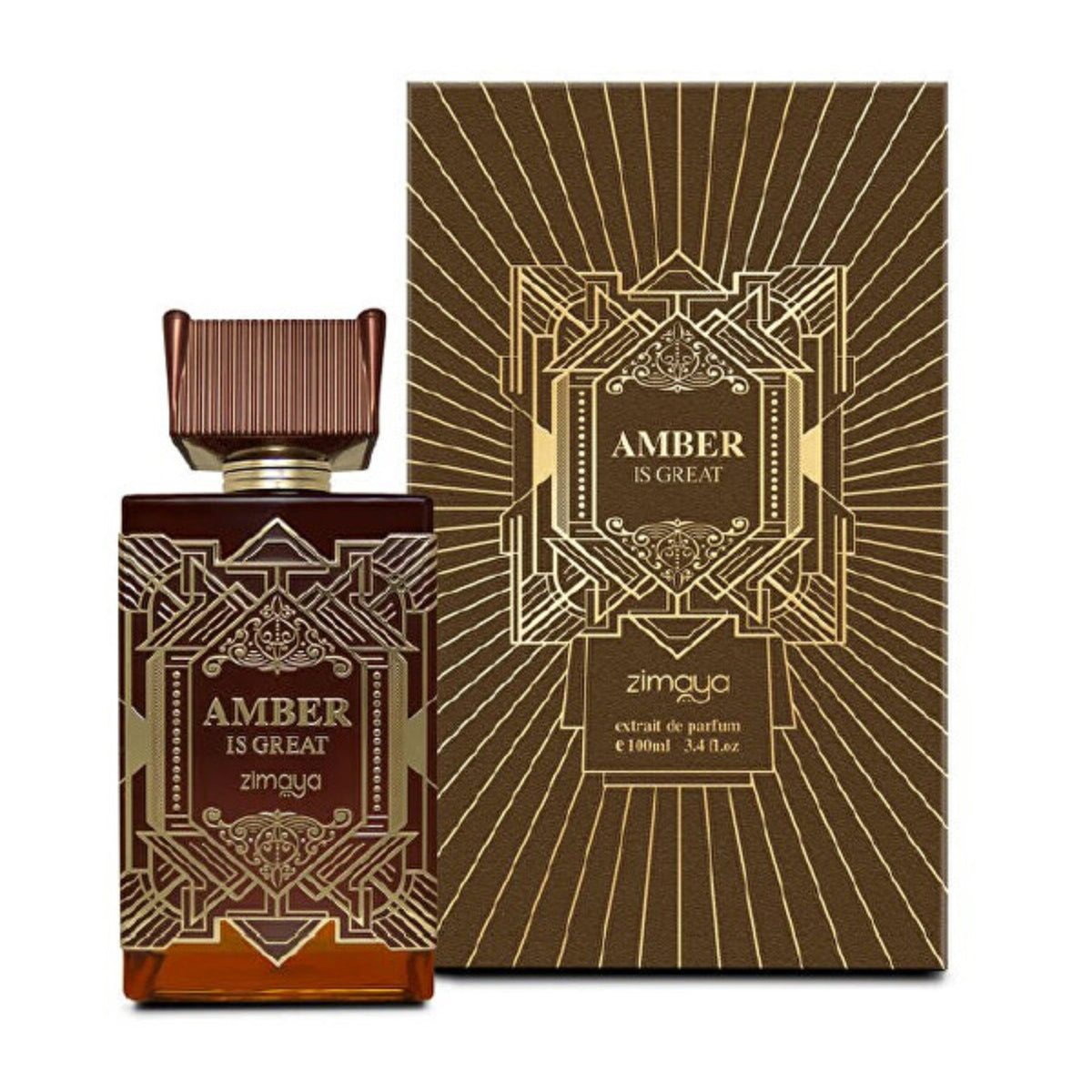 Zimaya Amber is Great Extrait unisex, parfum original
